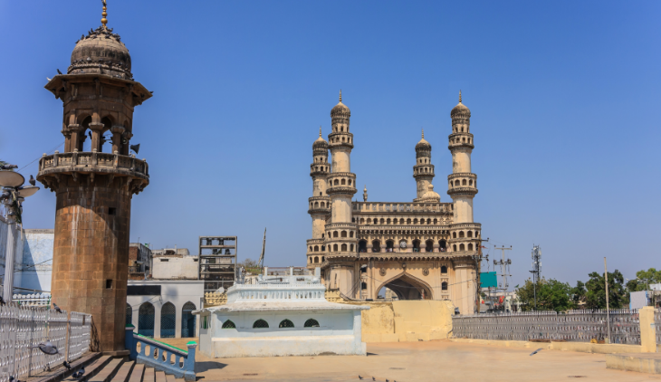 The Charminar, historic monument in Hyderabad, India