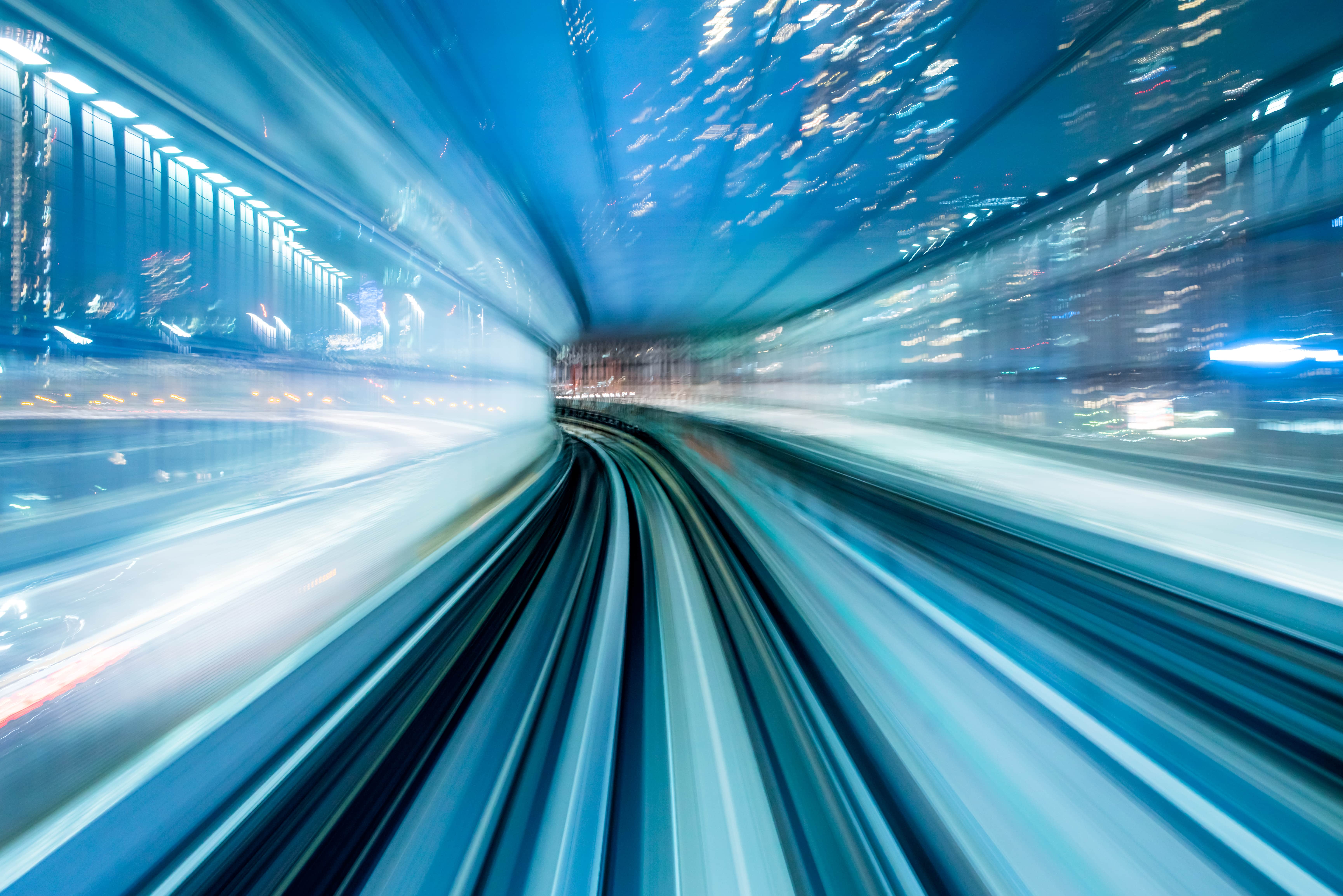 Blurred tunnel vision as a concept of fast data transfer
