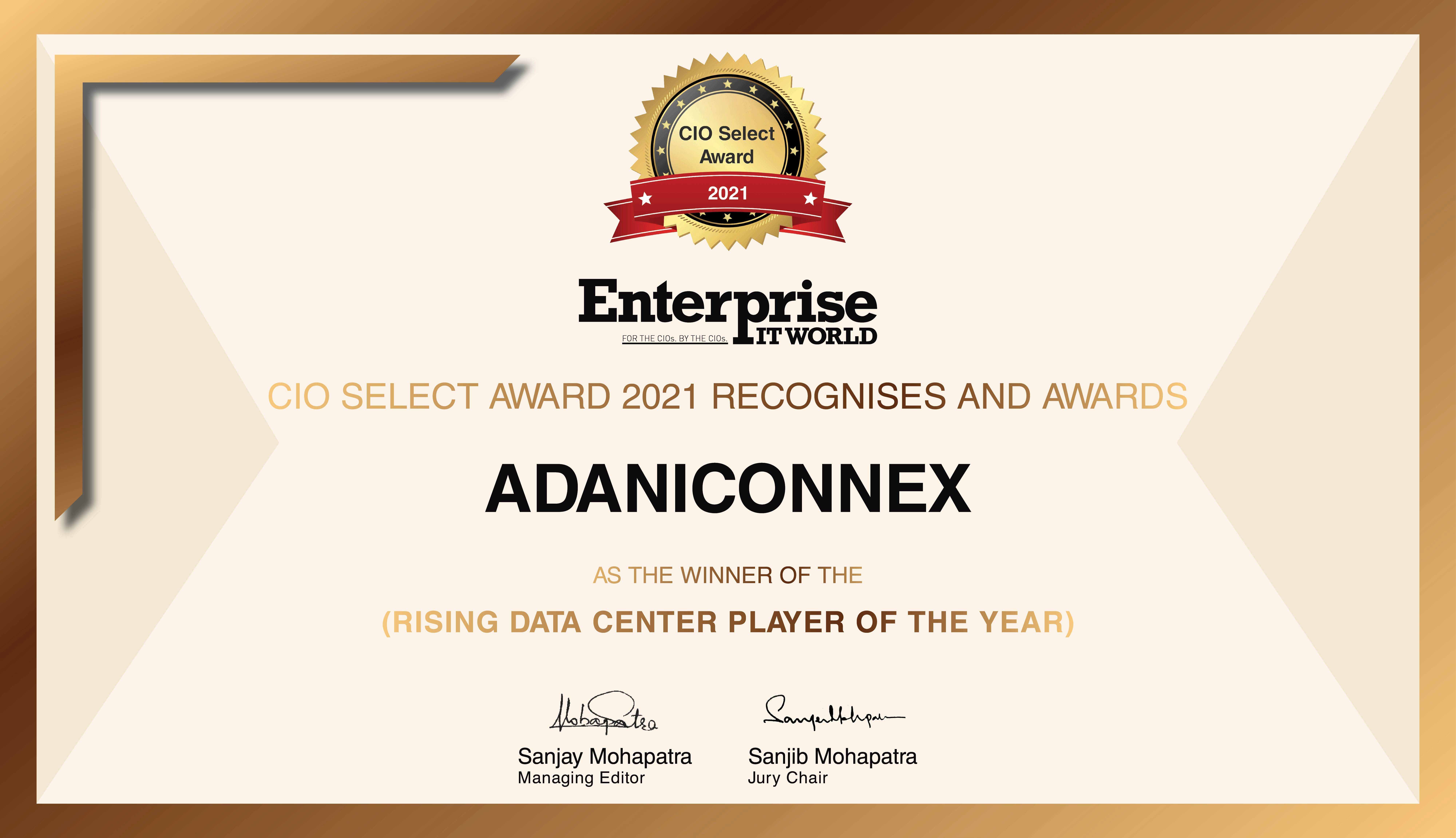 CIO  Select Award 2021